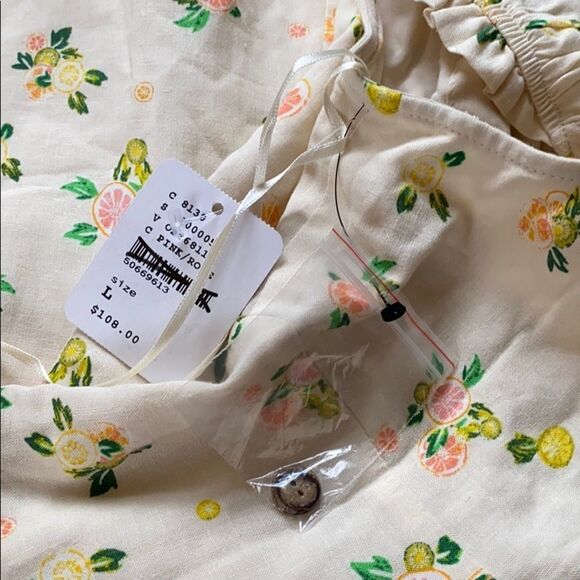 NWT Free People Like A Lady Printed Mini Dress L - Picture 10 of 13